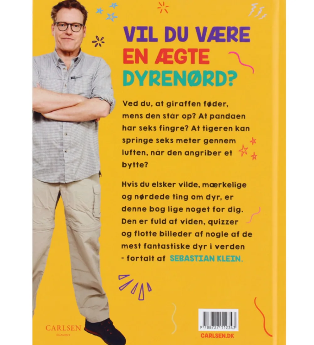 Forlaget Carlsen Bøger*Bog - De Små Dyrenørder - Syv Fantastiske Dyr -