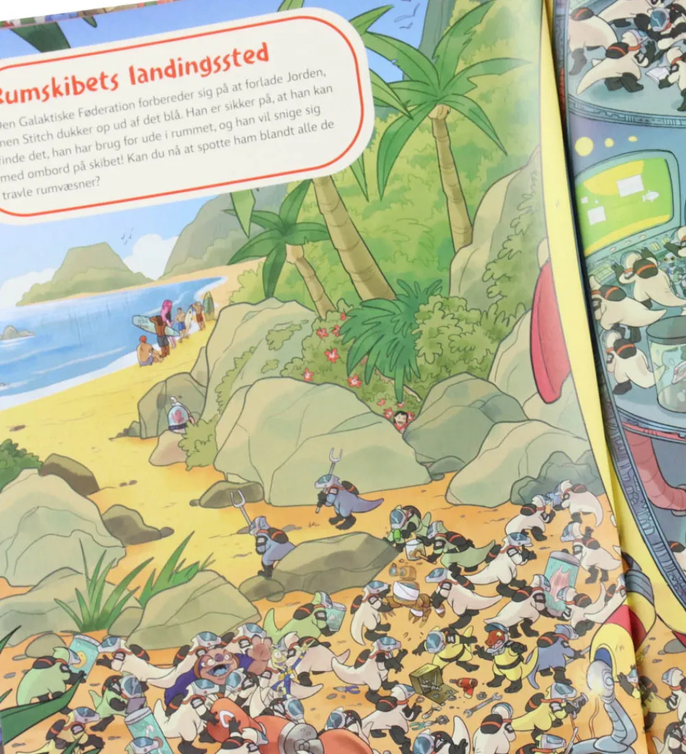 Bøger-Forlaget Carlsen Bog - Hvor Er Stitch? En Søg Og Find-bog