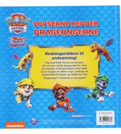 Bøger-Forlaget Carlsen Bog - Vovserne Redder Drageungerne - Paw Patrol