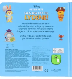 Bøger-Forlaget Carlsen Bog m. Lyd - Peter Plys - Læs Og Lyt Til Lydene