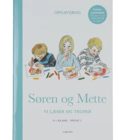 Forlaget Carlsen Læringsbøger*Opgavebog - Søren og Mette Vi Læser og Tegner -