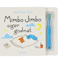 Tandbørster-Forlaget Gyldendal Bog - Mimbo Jimbo Siger Godnat m. Tandbørste
