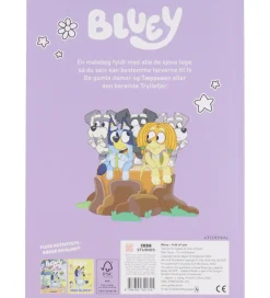 Forlaget Gyldendal Malebog*Malebog - Bluey - Fuld Af Sjov