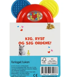 Forlaget Tukan Kreativ Leg|Bøger*Babybog - Ryste-Ryste - Dyreunger - DA