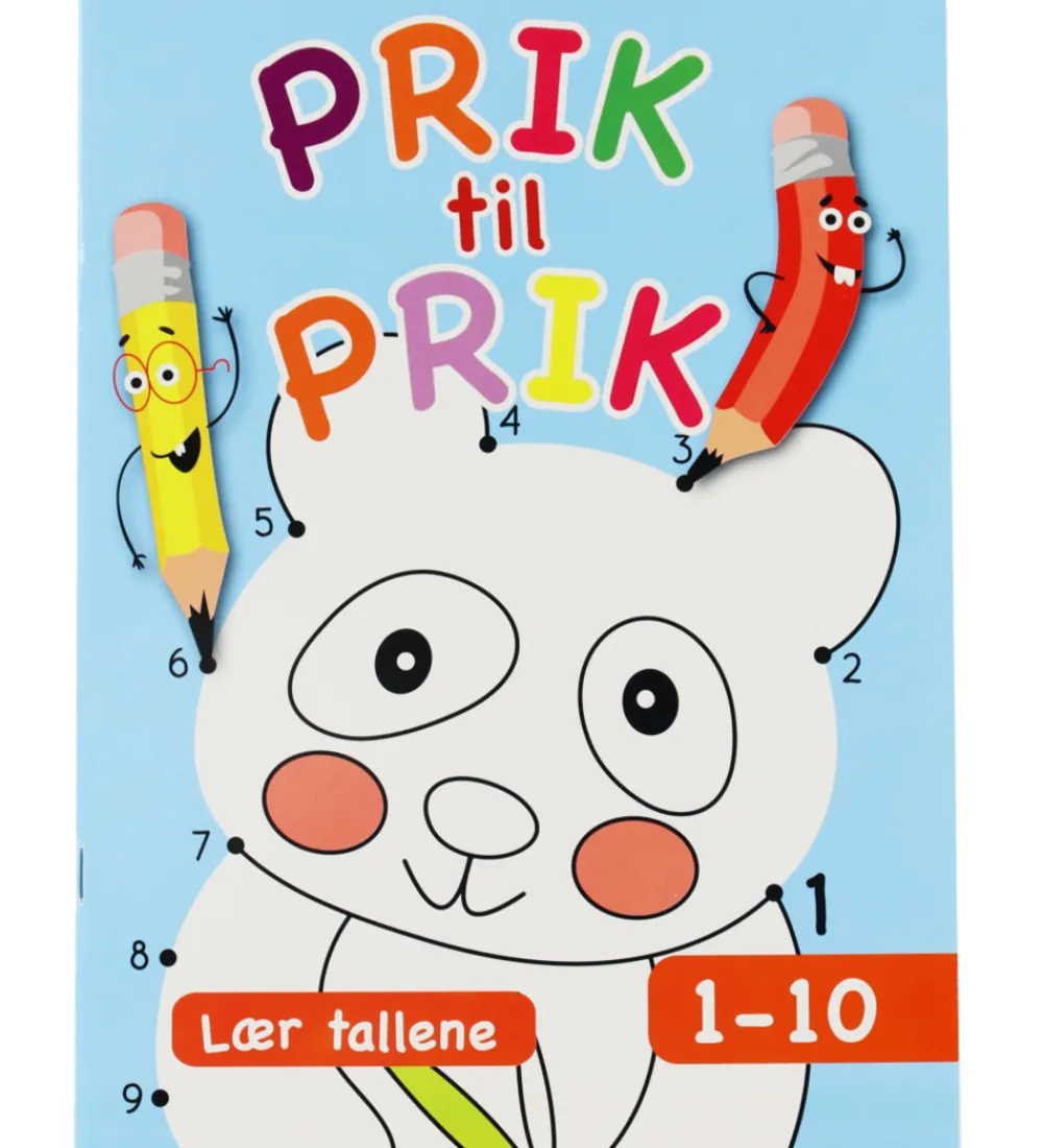 Forlaget Tukan Bøger*Bog - Prik Til Prik - 1-10 - DA