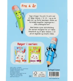 Forlaget Tukan Bøger*Bog - Prik Til Prik - 1-10 - DA