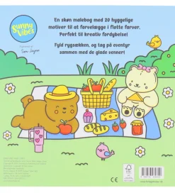 Malebog-Forlaget Tukan Malebog - Cozy Time - Sunny Vibes: Happy Street