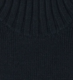 Tørklæder|Halsedisser-FUB Halsedisse - Strik - Uld - Dark Navy