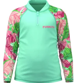 Svømmetøj-Funkita Badebluse - UV50+ - Zippy - Tropic Palm
