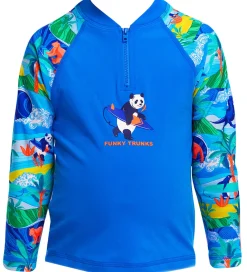 Svømmetøj|Svømning-Funkita Badebluse - Zippy Rash Vest - UV50+ - Duuude