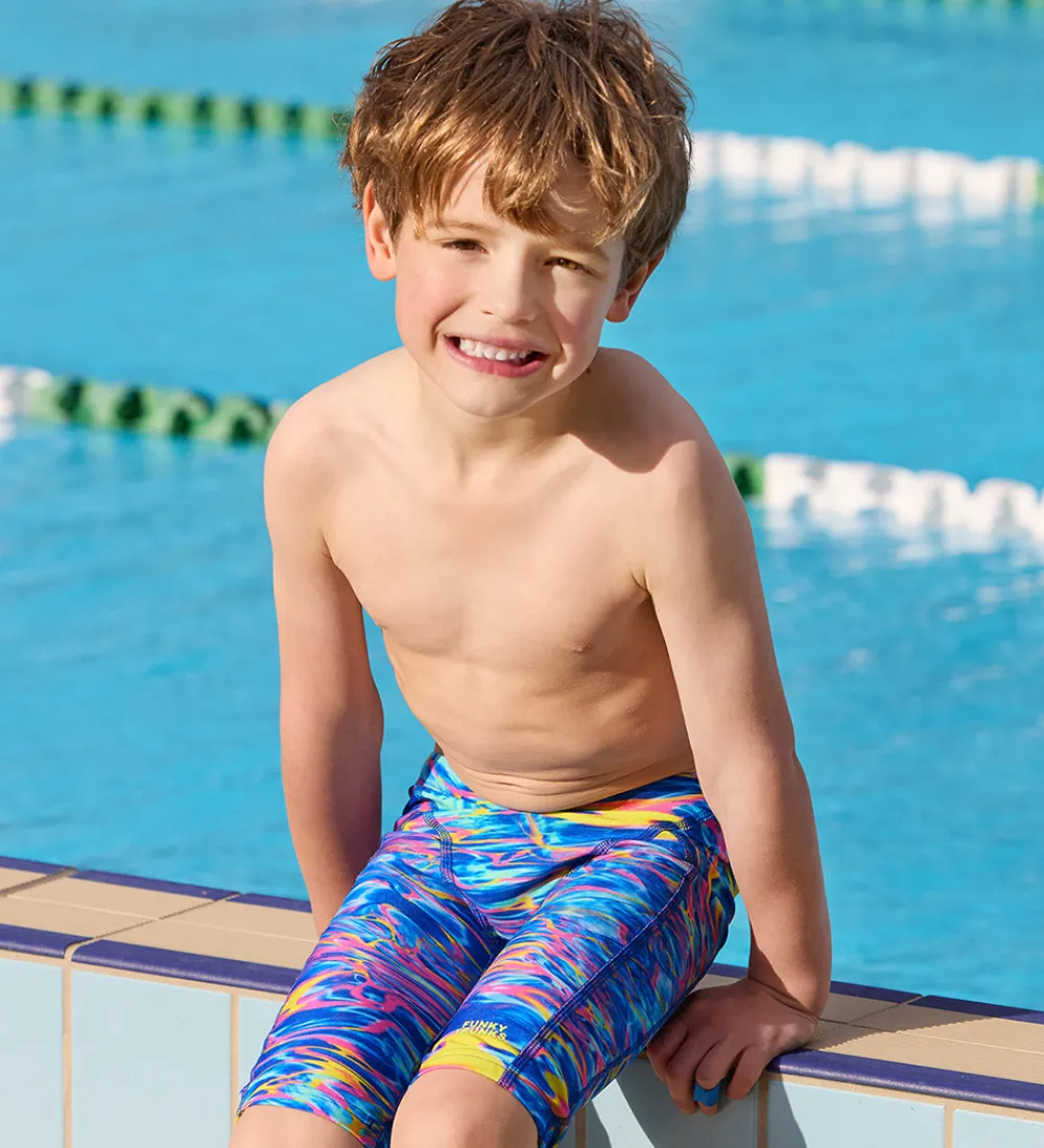 Funkita Svømmetøj*Badebukser - Miniman Jammers - UV50+ - Stir Crazy