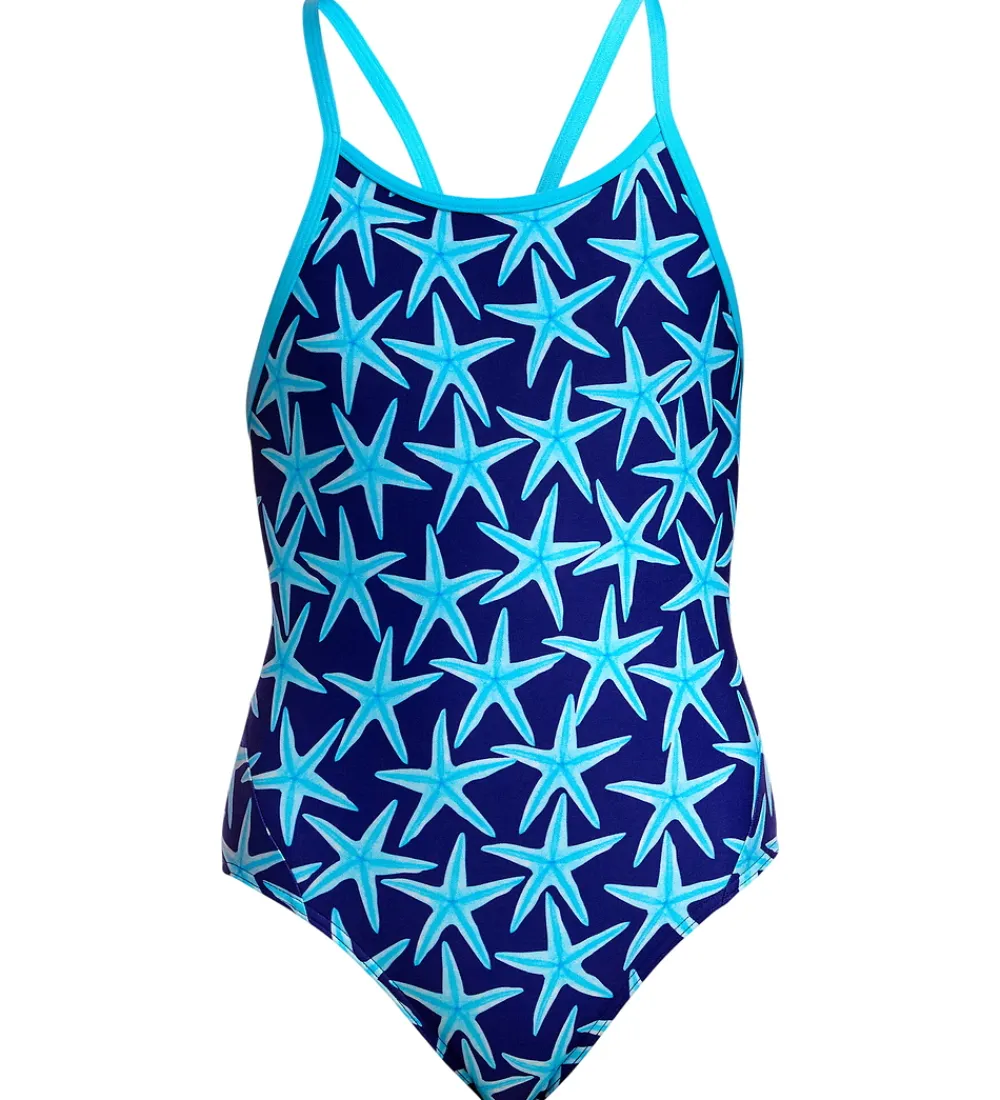 Svømmetøj|Svømning-Funkita Badedragt - Diamond Back - UV50+ - See Stars