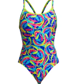 Funkita Svømmetøj*Badedragt - Diamond Back - UV50+ - Choppy Waters