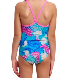 Svømmetøj-Funkita Badedragt - Printed - UV50+ - Cloud Street