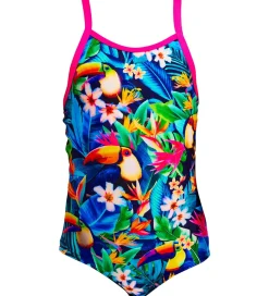 Svømmetøj|Svømning-Funkita Badedragt - Printed One Piece - UV50+ - Birdie Wordie