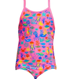 Funkita Svømmetøj|Svømning*Badedragt - Printed One - UV50+ - Fishilicious