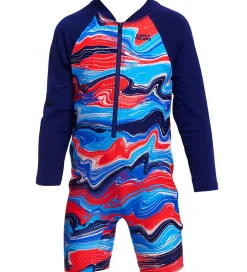 Funkita Svømmetøj|Svømning*Badeheldragt - Go Jump Suit - UV50+ - Wave Craze