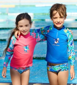 Svømmetøj|Svømning-Funkita Badetøj - 2-delt - Zippy - UV50+ - Dudette