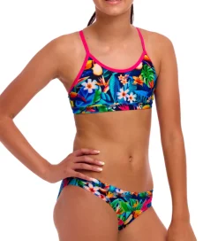 Svømmetøj|Svømning-Funkita Bikini - Racerback - UV50+ - Birdie Wordie
