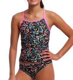 Funkita Svømmetøj|Svømning*Bikini - Swim Steady - UV50+ - Copper Cluster