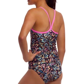 Funkita Svømmetøj|Svømning*Bikini - Swim Steady - UV50+ - Copper Cluster