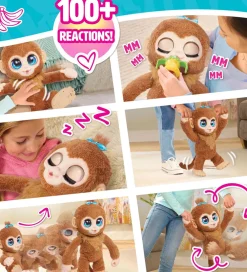 FurReal Figurer*Interaktiv Abe - Peanut The Playful Monkey - 40 cm