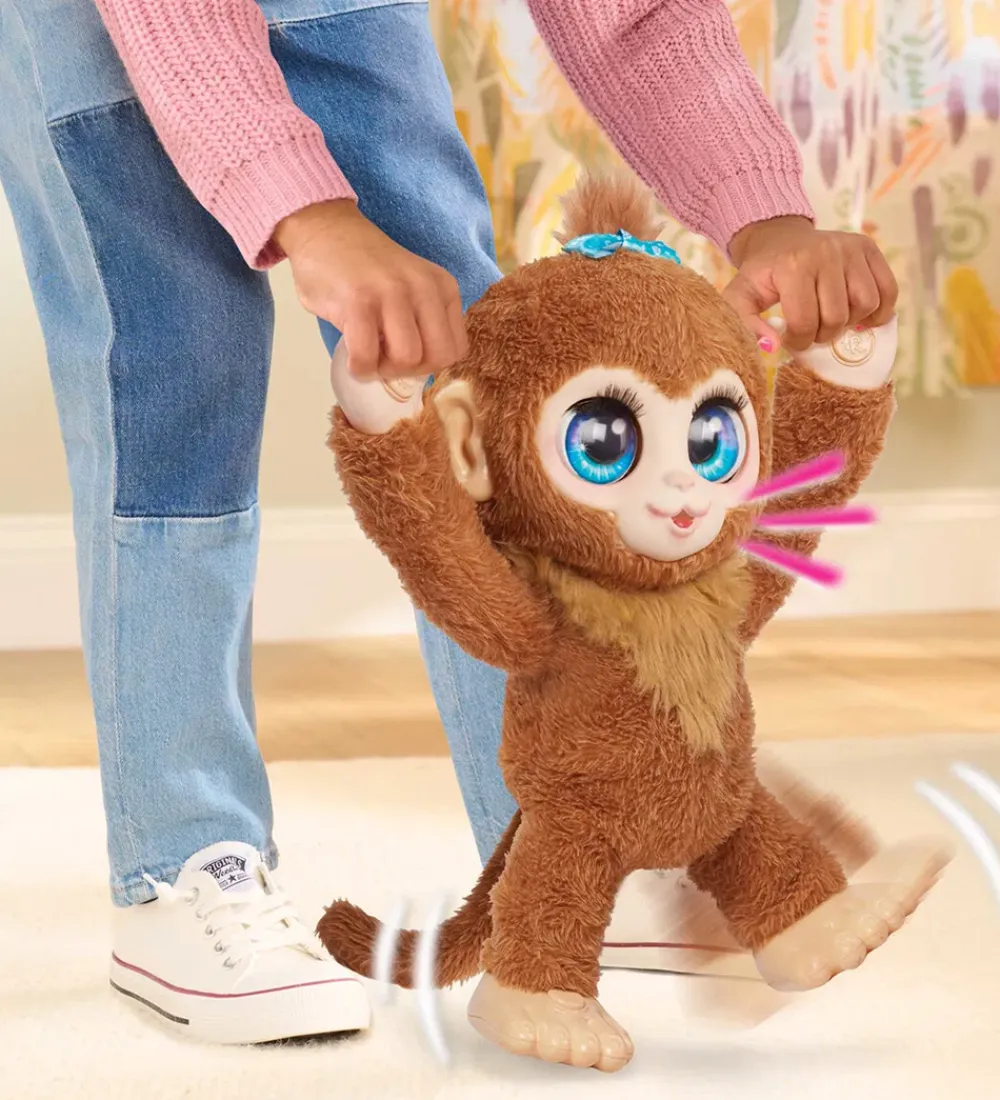 FurReal Figurer*Interaktiv Abe - Peanut The Playful Monkey - 40 cm