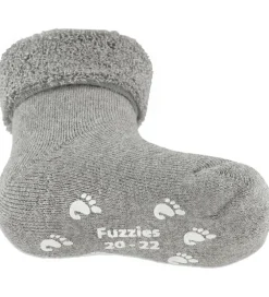 Strømper-Fuzzies Skridsikre Strømper - Lysegrå