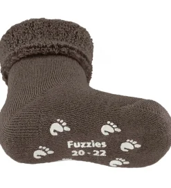 Strømper-Fuzzies Skridsikre Strømper - Valnød