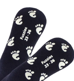 Strømper-Fuzzies Strømper m. Antiskrid - Navy