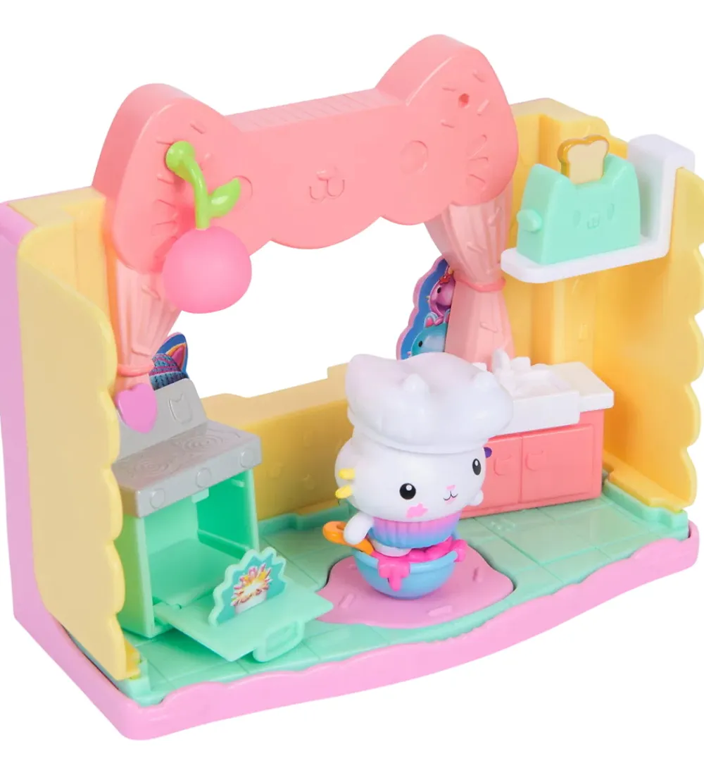 Figurer-Gabby's Dollhouse Legetøj - Potal Rooms - Cakey's Sprinkle Cake-