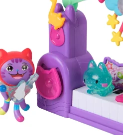Figurer-Gabby's Dollhouse Legetøj - Pawsome Party Room Story Set