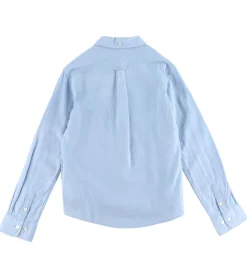 Konfirmationstøj-GANT Skjorte - Hør/Bomuld - Fresh Blue