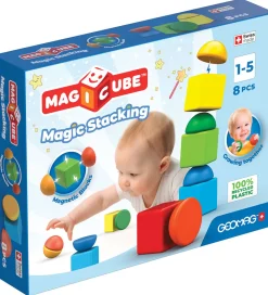 Magnetlegetøj-Geomag Magnetlegetøj - Magic Stacking - 8 Dele