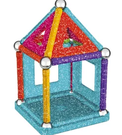 Magnetlegetøj-Geomag Magnetsæt - Glitter Panels Recycled - 35 Dele