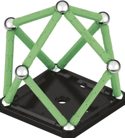 Magnetlegetøj-Geomag Magnetsæt - Glow Recycled - 25 Dele