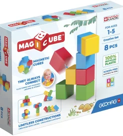 Geomag Magnetlegetøj*Magnetsæt - Magicube Creative Set - 8 Dele