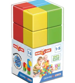 Magnetlegetøj-Geomag Magnetsæt - Magicube Full Color Crystal - 8 Dele
