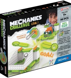 Spil|Magnetlegetøj-Geomag Magnetsæt - Mechanics Challenge Goal - 96 Dele