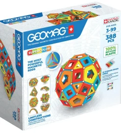 Geomag Magnetlegetøj*Magnetsæt - Supercolor Panels Masterbox - 388 Dele