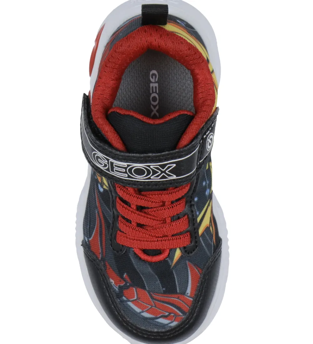 Blinkesko-Geox Blinkesko - J Assister - Black/Yellow