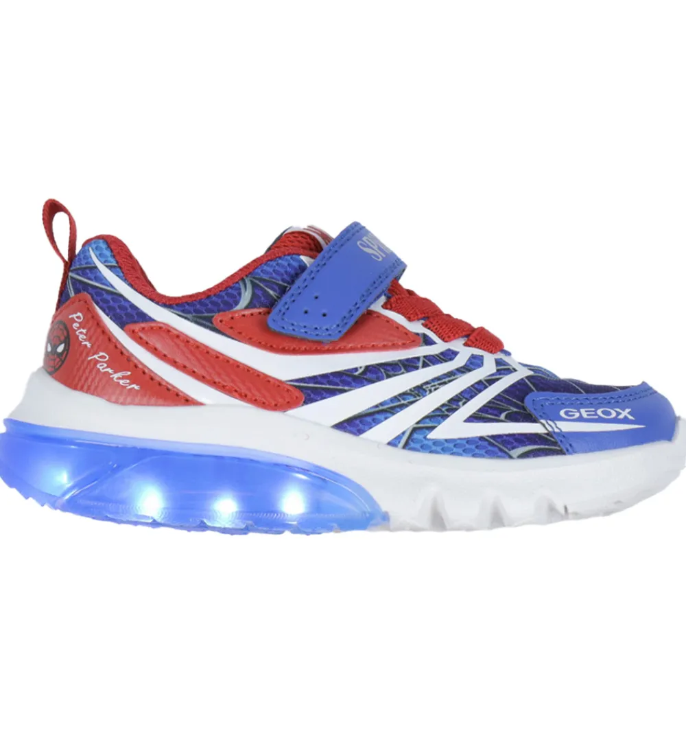 Blinkesko-Geox Blinkesko - J Ciberdron - Marvel Spider-Man - Royal/Red