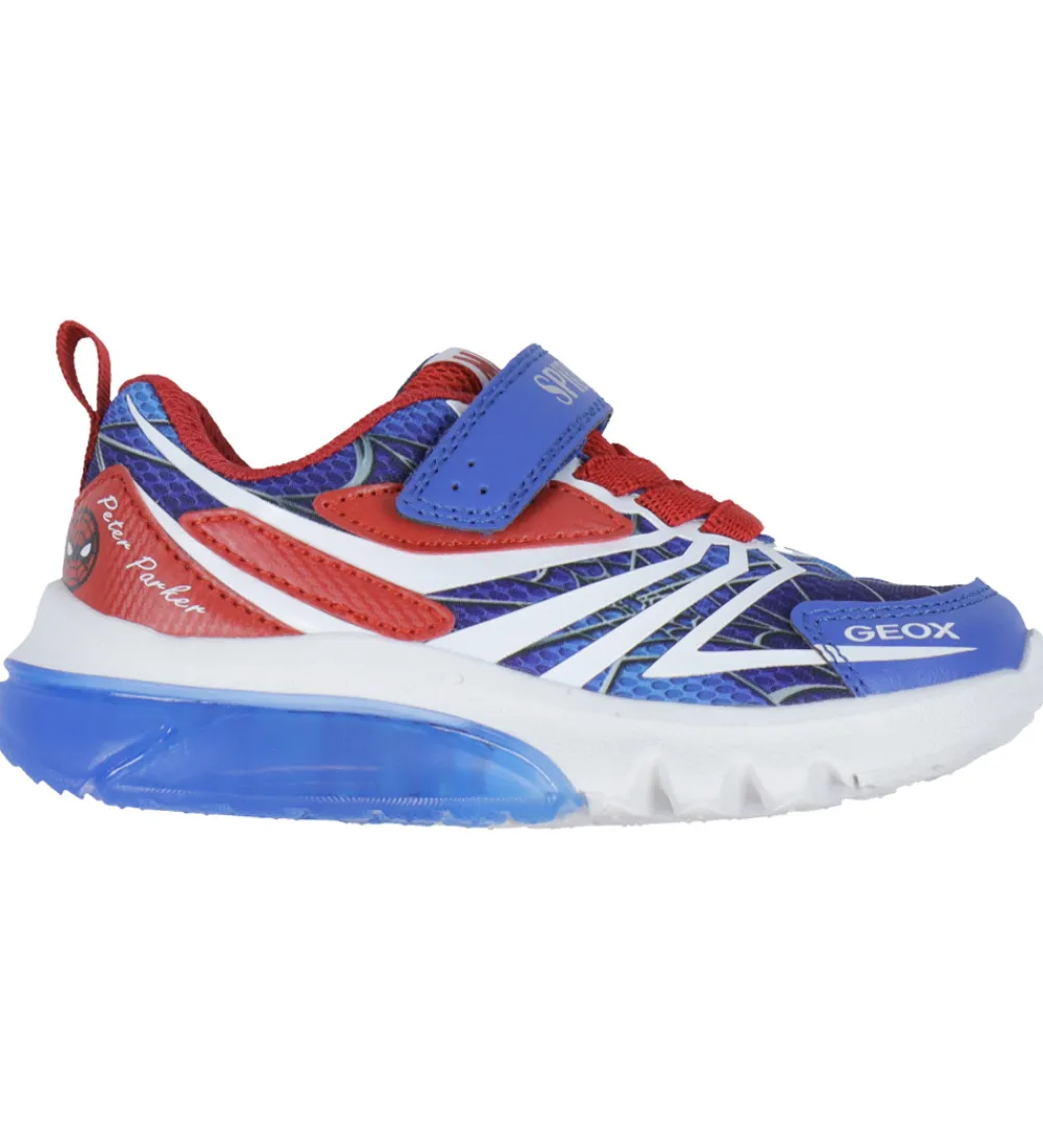 Blinkesko-Geox Blinkesko - J Ciberdron - Marvel Spider-Man - Royal/Red