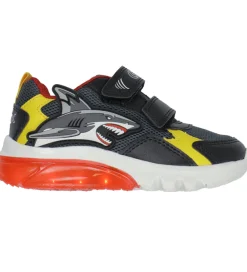 Blinkesko-Geox Blinkesko - J Ciberdron - Dk Grey/Yellow