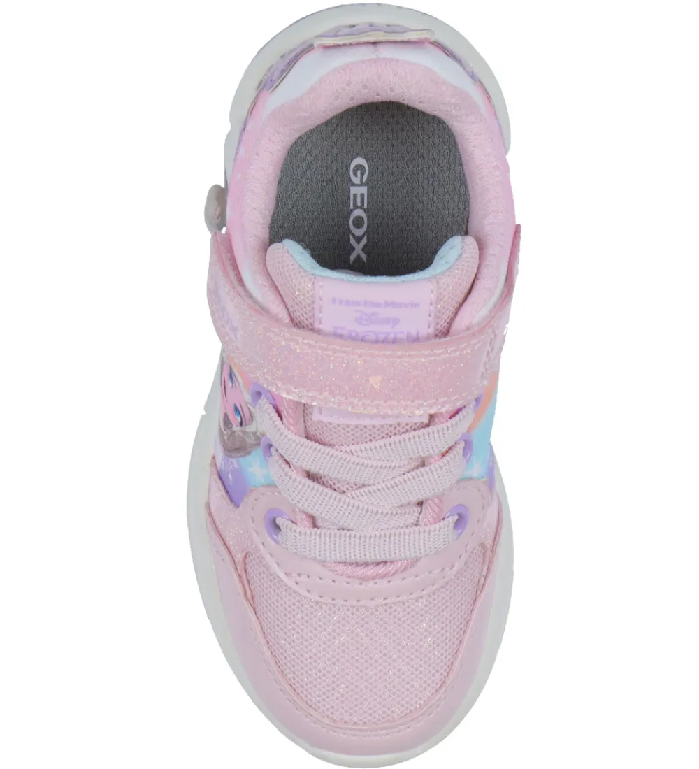 Blinkesko-Geox Blinkesko - J Fadinlight - Disney Frozen - Pink/Lilac
