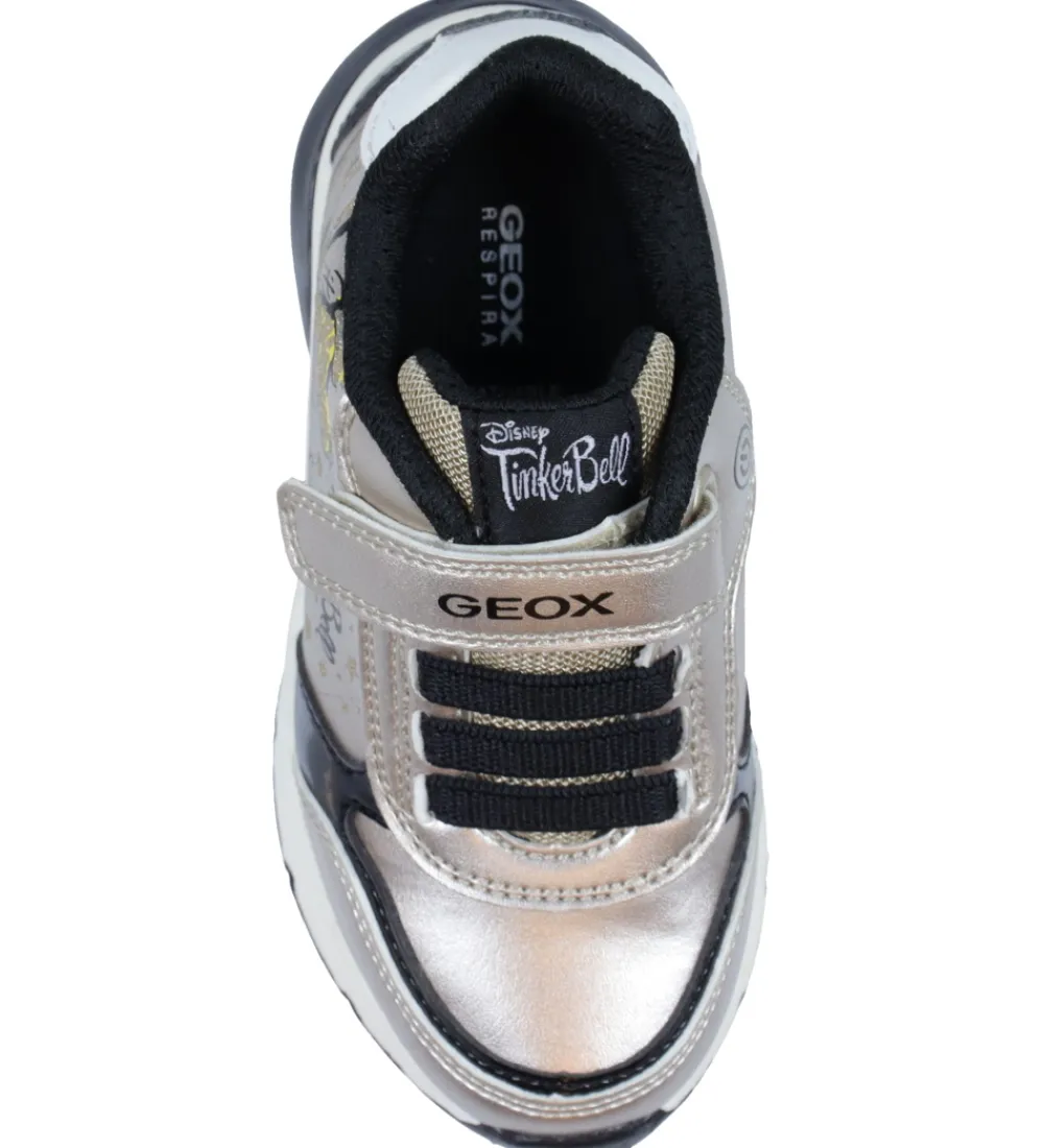 Geox Blinkesko*Blinkesko - Spaceclub - Disney - Platinum/Sort