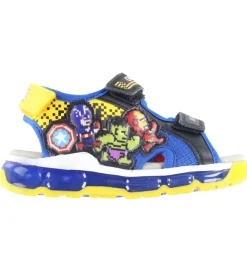 Geox Blinkesko*Sandaler m. Lys - Android - Black/Royal