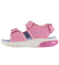Blinkesko-Geox Sandaler m. lys - Ciberdron - Pink/LT Sky