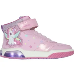 Geox Støvler*Støvler m. Lys - J Inek G A - Pink/Multicolor