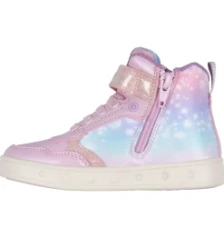 Støvler-Geox Støvler m. Lys - Skylin - Pink m. Elsa